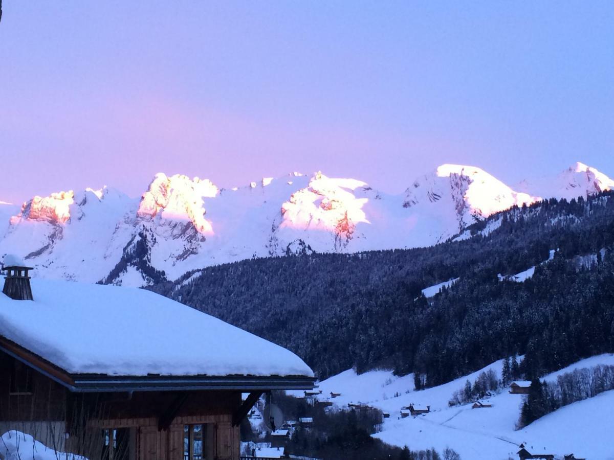 Residence Le Faber Le Grand-Bornand Buitenkant foto