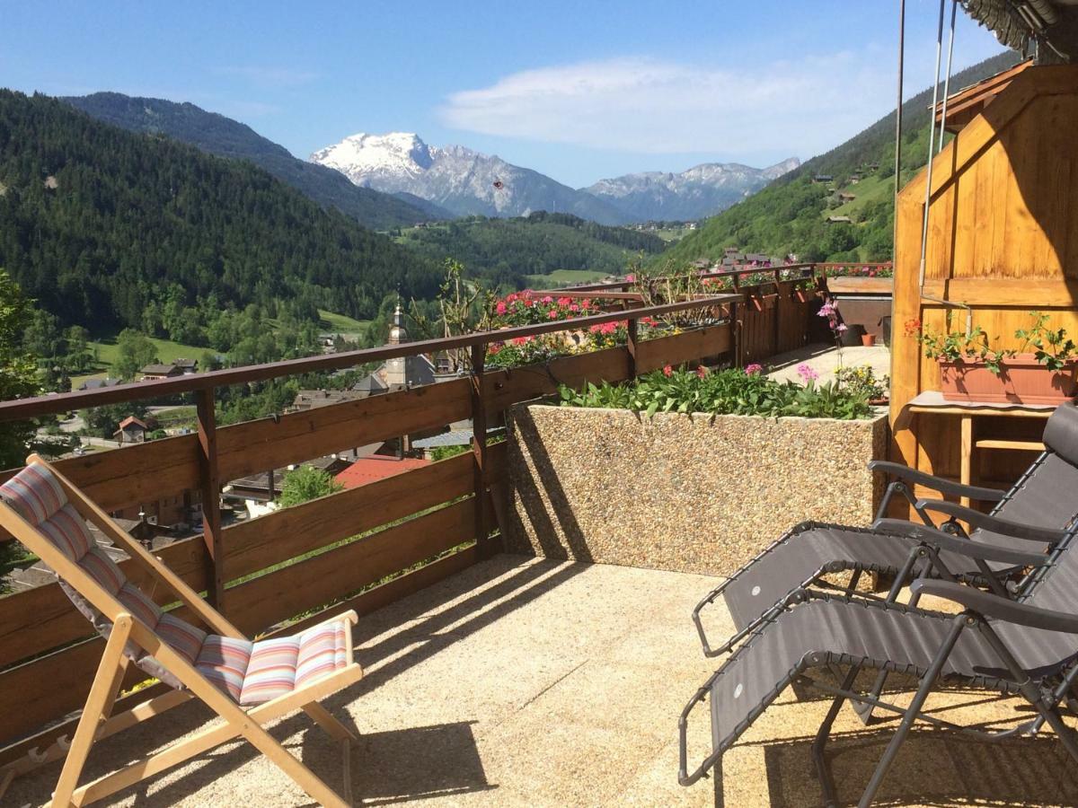 Residence Le Faber Le Grand-Bornand Buitenkant foto