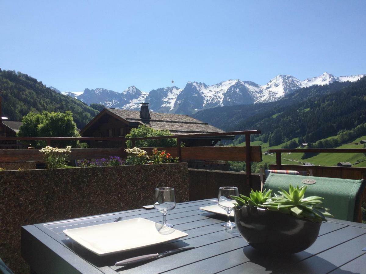 Residence Le Faber Le Grand-Bornand Buitenkant foto